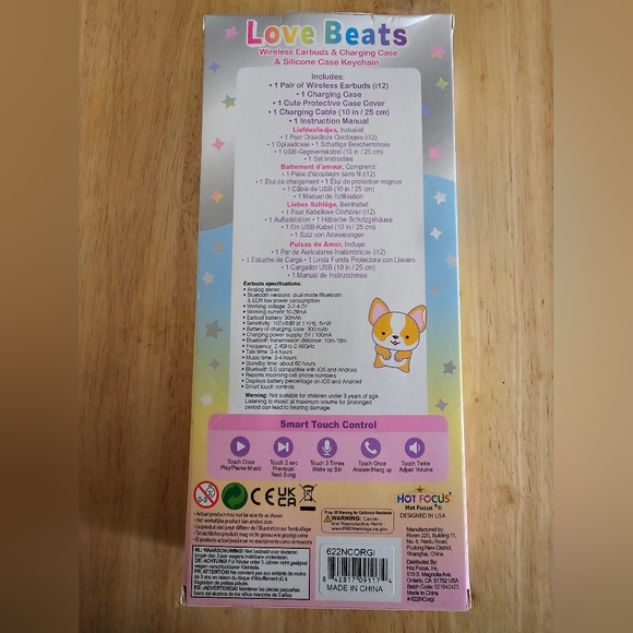 Corgi Wireless Kids Headphones - Picture 2 of 2